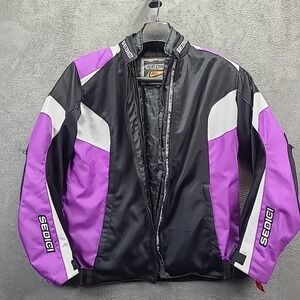 Sedici #16 Armoured  Motorcycle‎ Jacket Women's Size L with removable lining